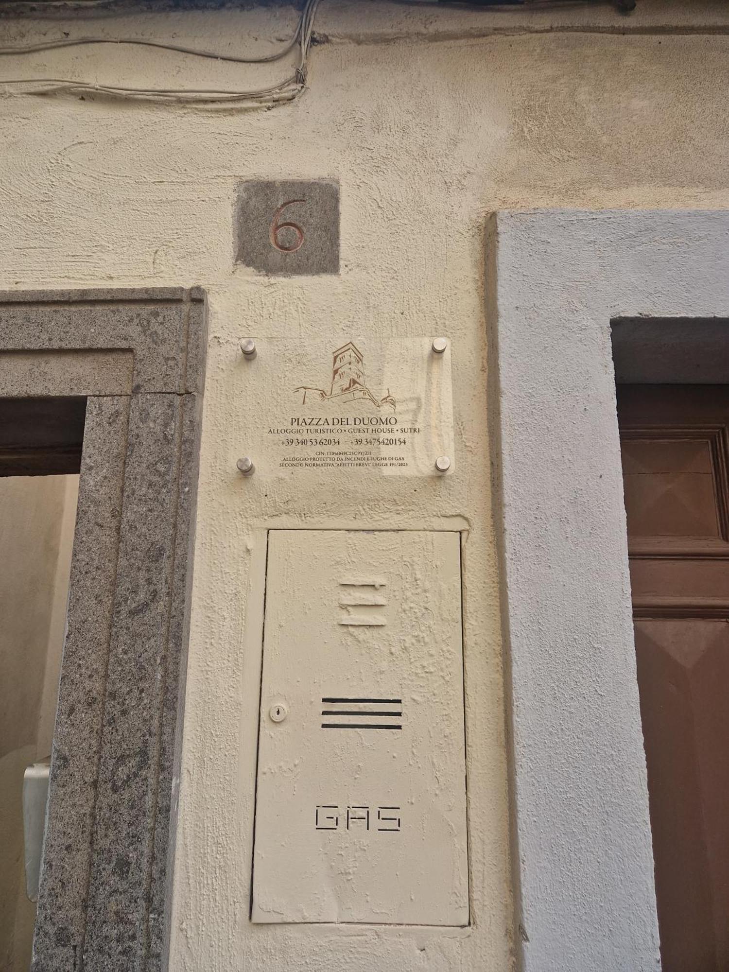 Piazza Duomo Casa Vacanze Sutri Zewnętrze zdjęcie